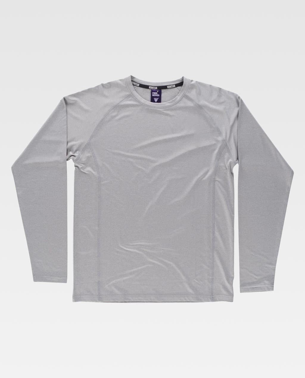 T-shirt da Lavoro Workteam Manica Lunga Stretch B0068