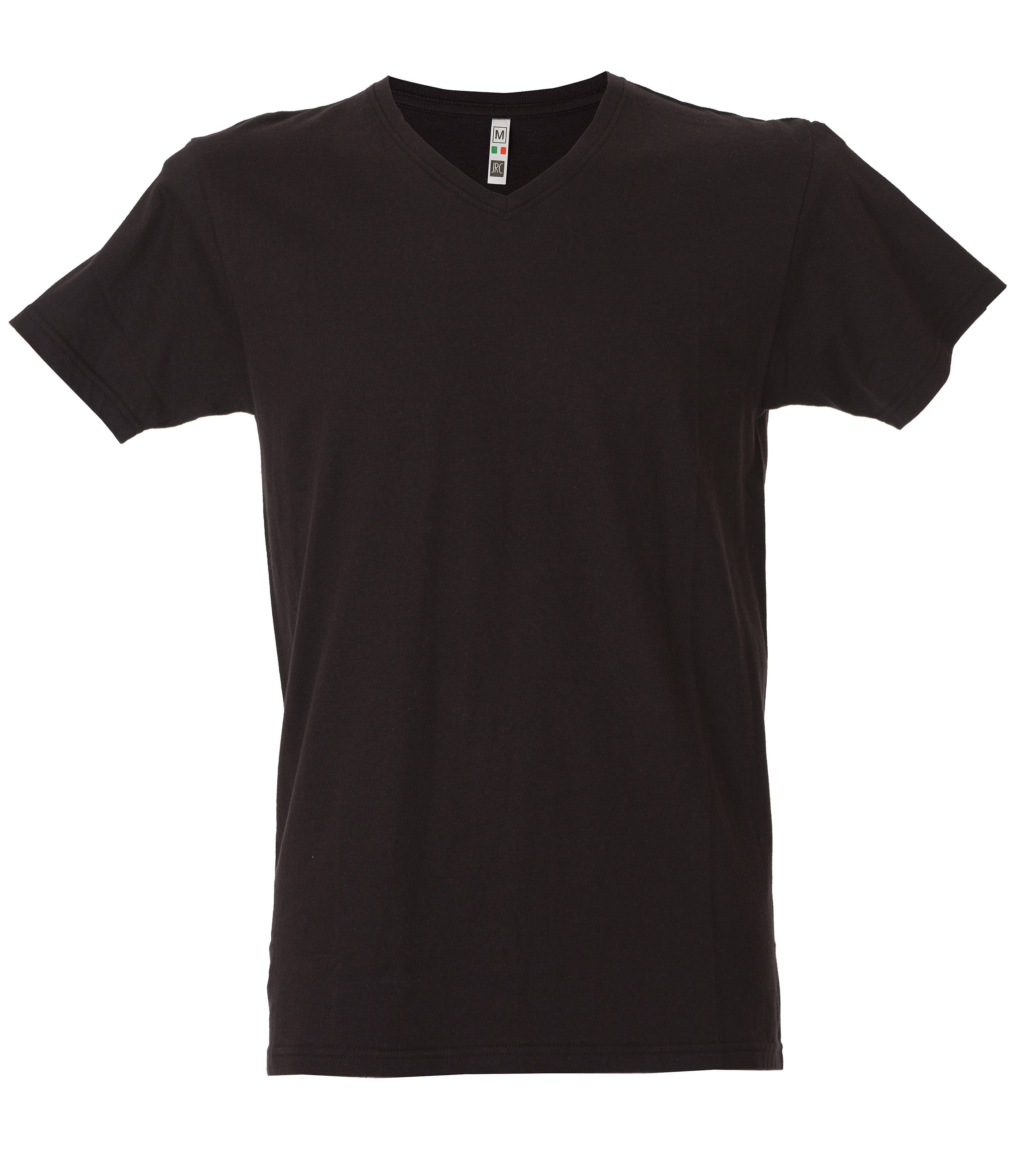 5 Pezzi - T-Shirt collo a V da Lavoro 100% Cotone JRC Venezuela 991884