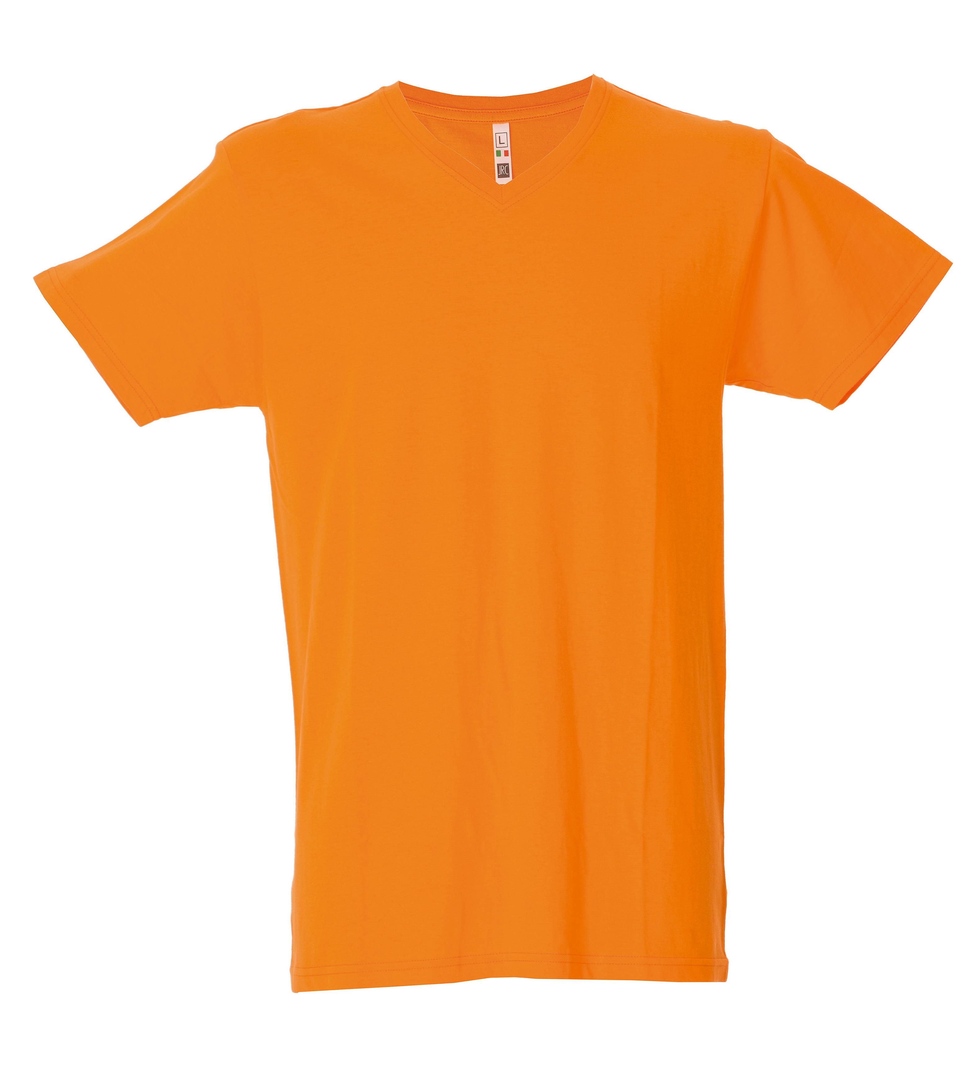5 Pezzi - T-Shirt collo a V da Lavoro 100% Cotone JRC Venezuela 991884