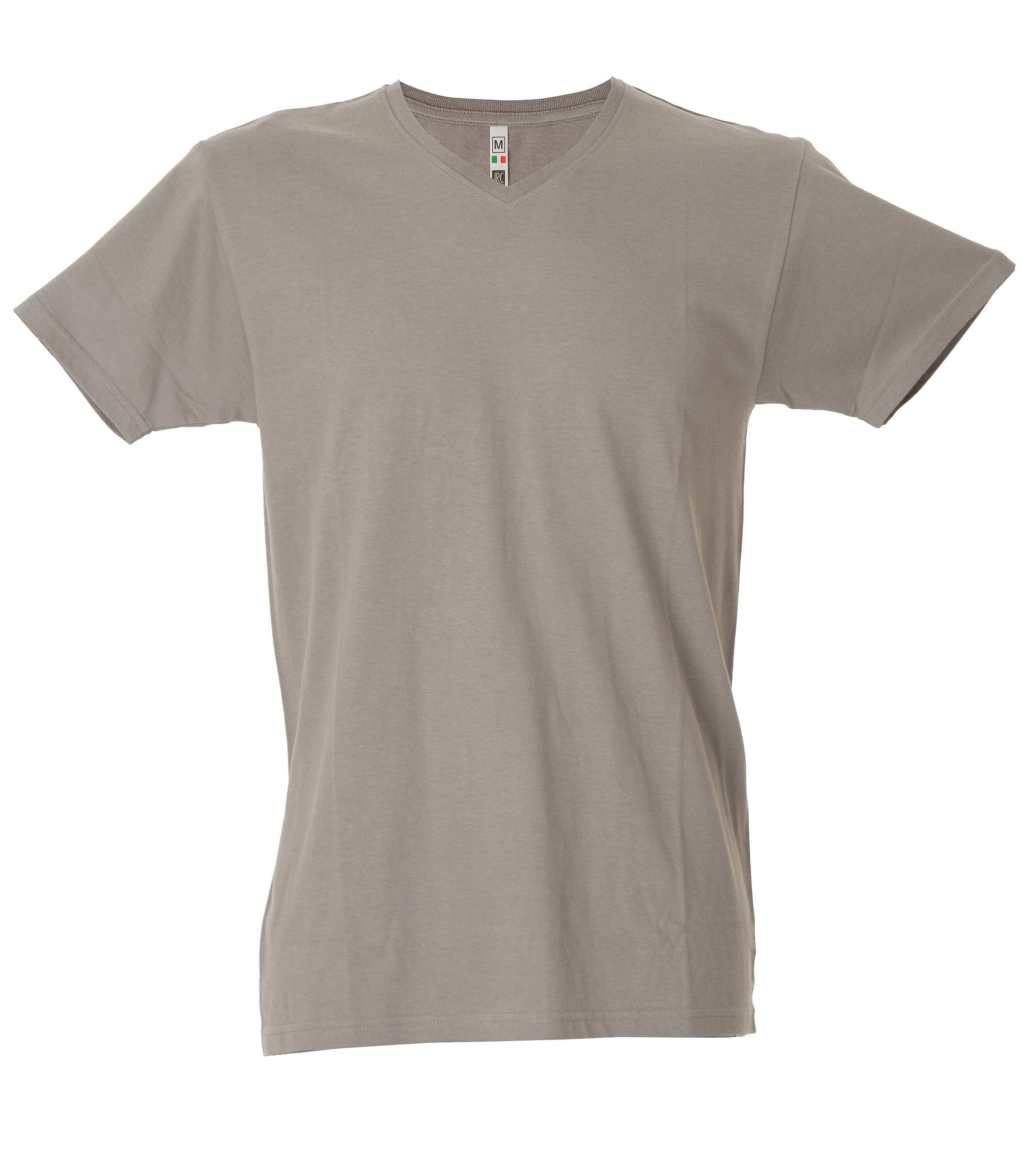 5 Pezzi - T-Shirt collo a V da Lavoro 100% Cotone JRC Venezuela 991884