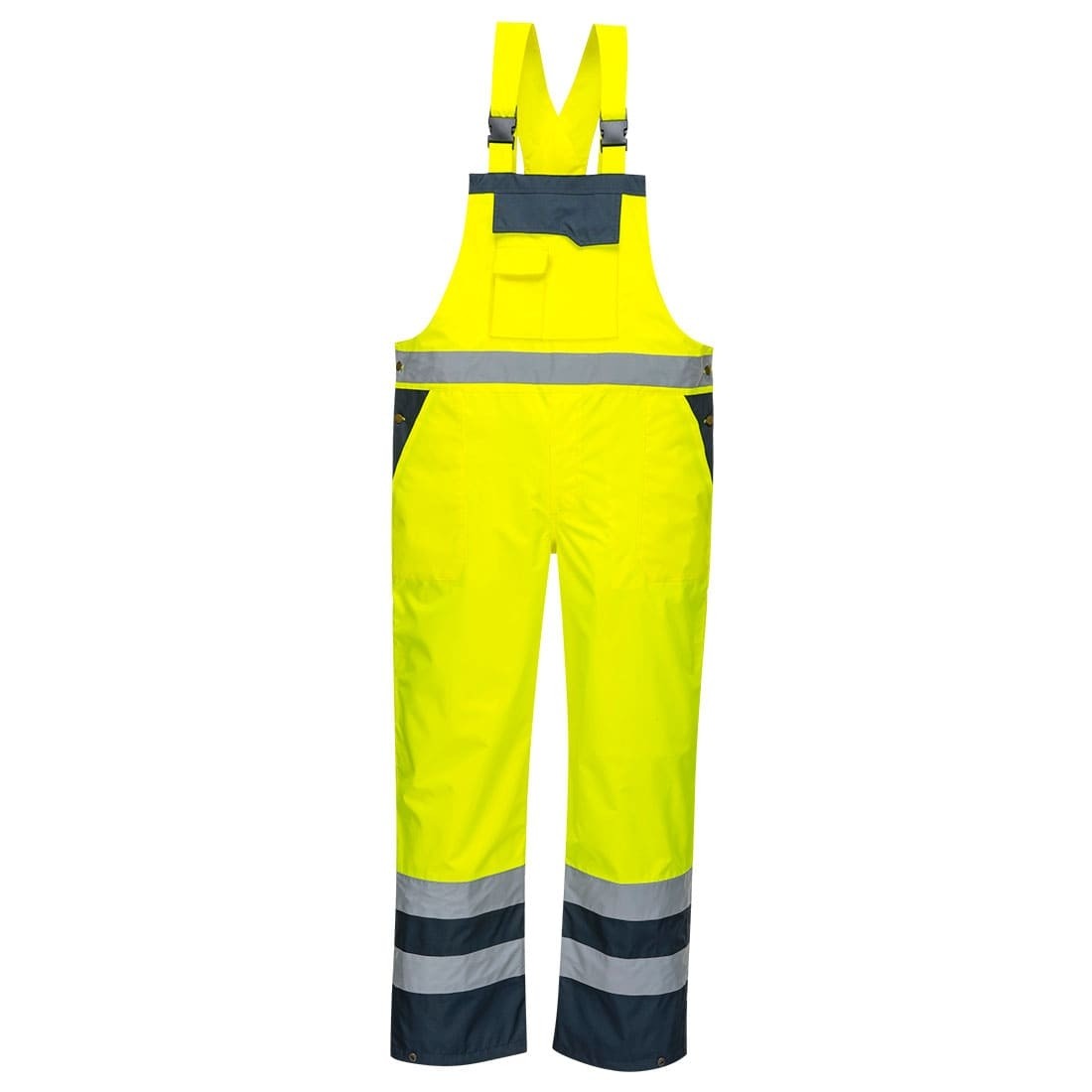Salopette da Lavoro Bicolore Alta Visibilita Portwest S488