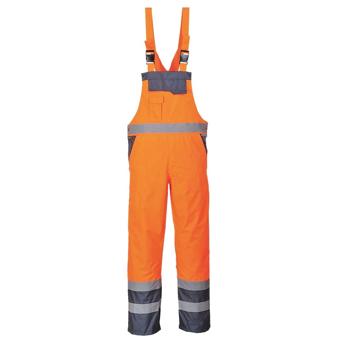 Salopette da Lavoro Bicolore Alta Visibilita Portwest S488