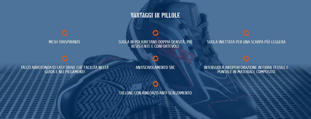 Scarpe antinfortunistiche Sparco - Touring GRNR S1P SRC