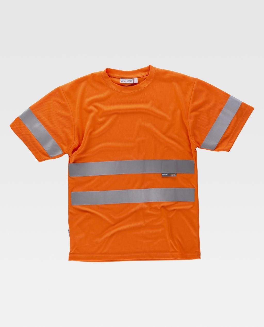 T-shirt da Lavoto Workteam Manica Corta Alta Visibilit� C3945