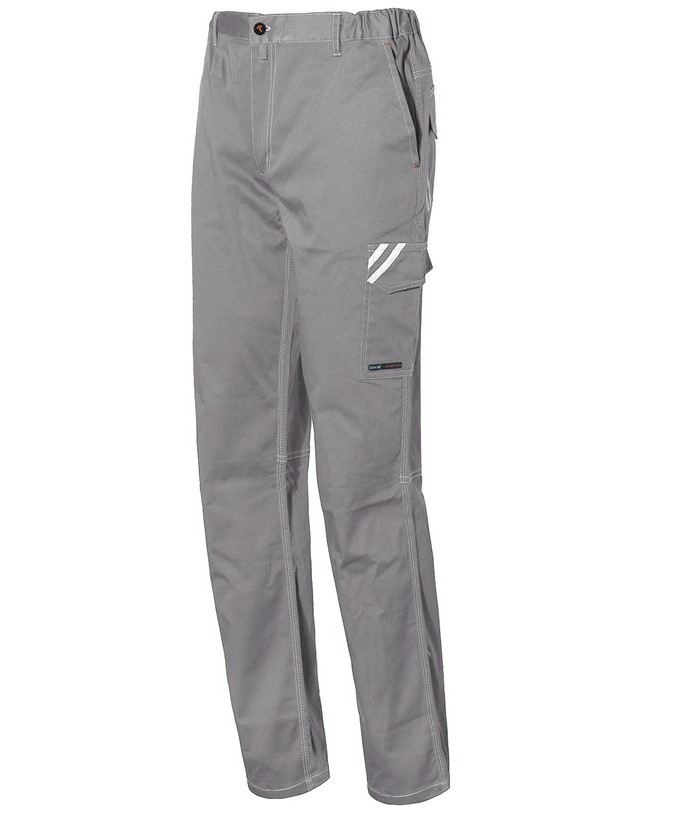 Pantalone da lavoro Stretch Multitasche Issa Line Start Heavy 8036BW
