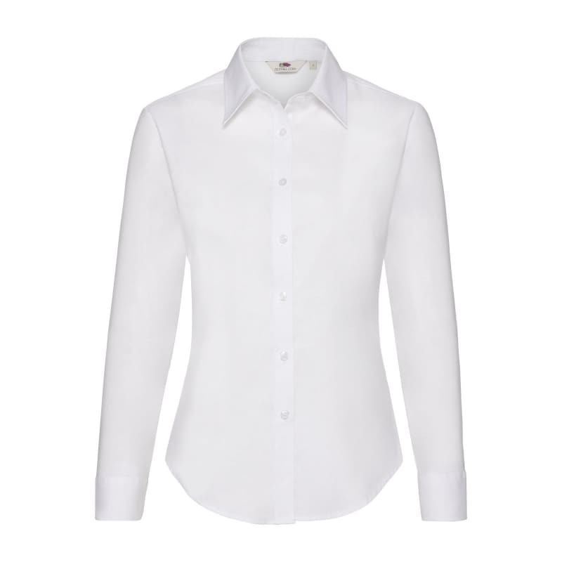Camicia Da Lavoro Oxford da Donna Manica Lunga Fruit Of The Loom - FR650020