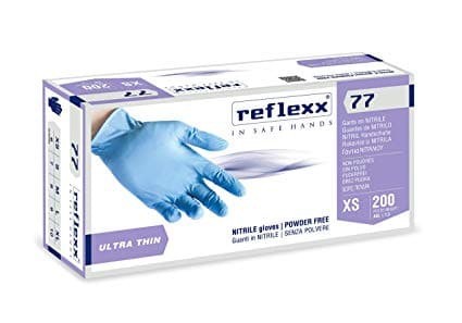 Guanti in Nitrile Ultra Sottili Reflexx 77