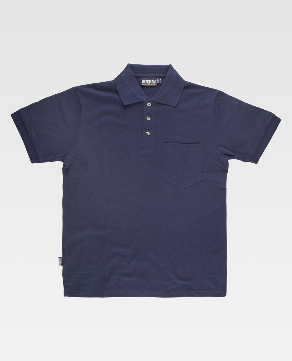 Polo da Lavoro Workteam Manica Corta S6507