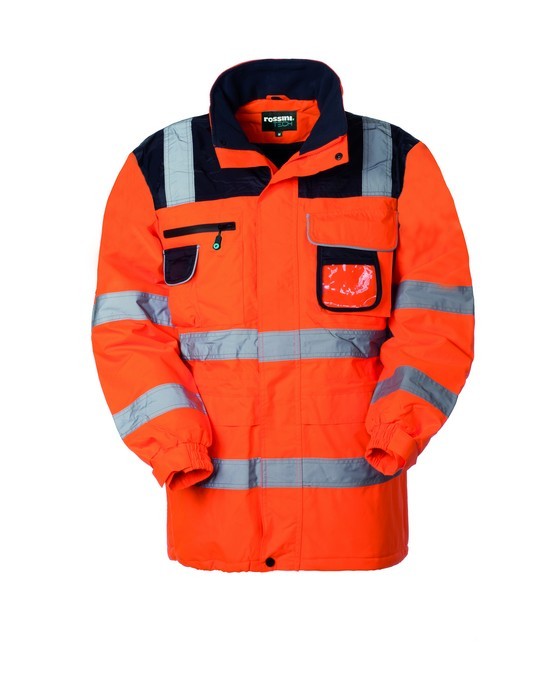 Parka da Lavoro Multitasche Alta Visibilit� Rossini Lindos Hi-Vis HH224