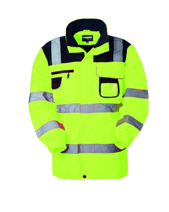 Parka da Lavoro Multitasche Alta Visibilit� Rossini Lindos Hi-Vis HH224