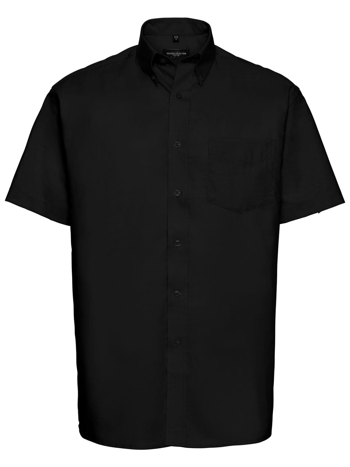 Camicia Da Lavoro Oxford Easy Care a Maniche Corte Russell - JE933M