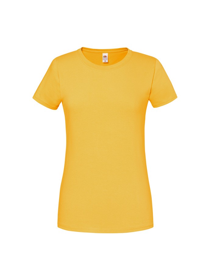 T-shirt da Lavoro da Donna 100% Cotone Fruit Of The Loom Iconic 195 T FR614240