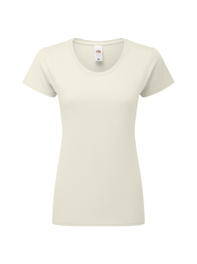 T-shirt da Lavoro da Donna 100% Cotone Fruit Of The Loom Iconic 195 T FR614240