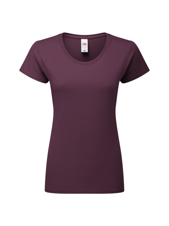 T-shirt da Lavoro da Donna 100% Cotone Fruit Of The Loom Iconic 195 T FR614240