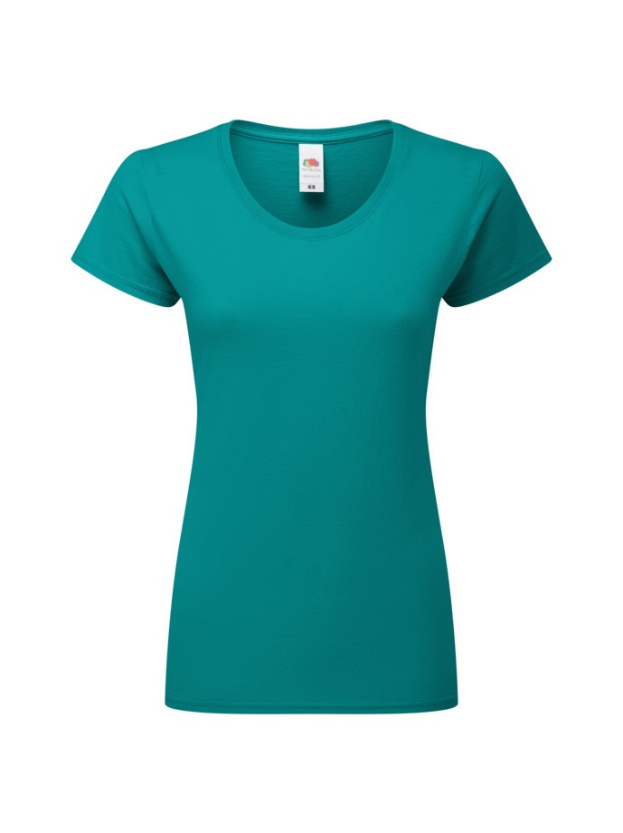 T-shirt da Lavoro da Donna 100% Cotone Fruit Of The Loom Iconic 195 T FR614240