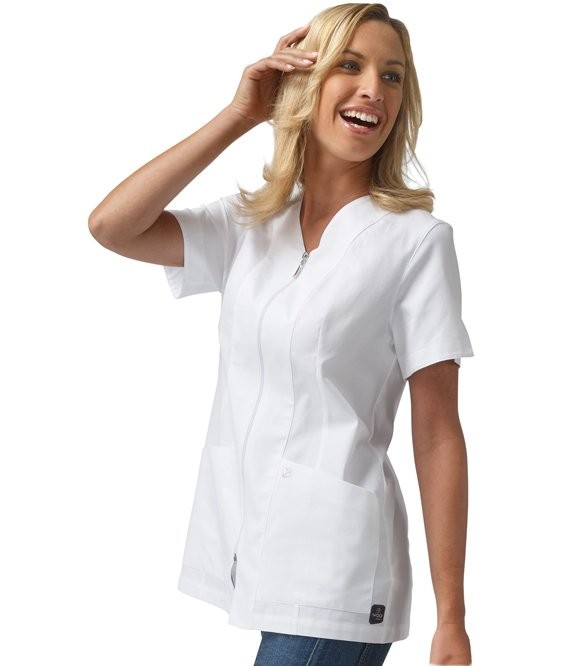 Casacca da donna 100% cotone a maniche corte Daniela Horeca Siggi - 28CS0058/00-9000