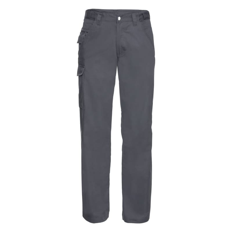 Pantaloni Da Lavoro Multitasche in Policotone Russell - JE001M