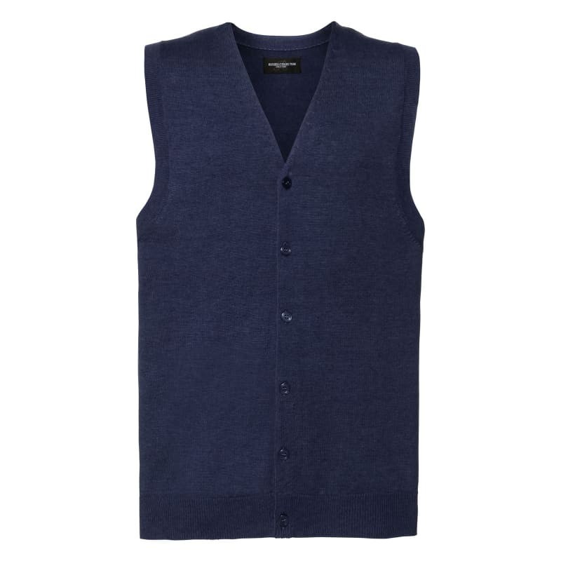 Cardigan Da Lavoro senza Maniche con Scollo a V Russell - JE719M