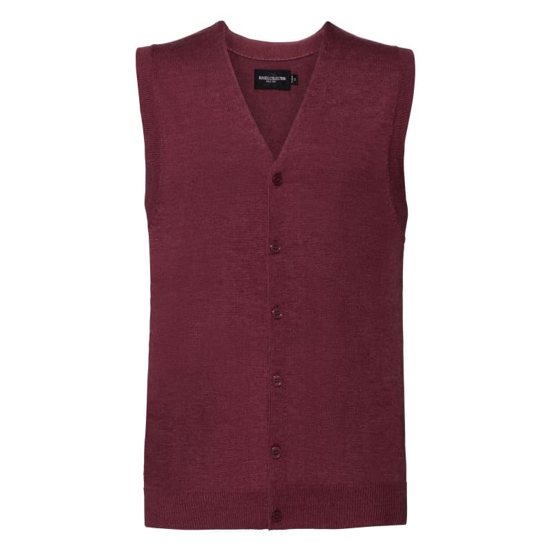 Cardigan Da Lavoro senza Maniche con Scollo a V Russell - JE719M