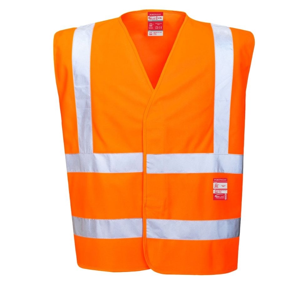 Gilet da Lavoro Ignifugo Alta Visibilita Portwest FR75