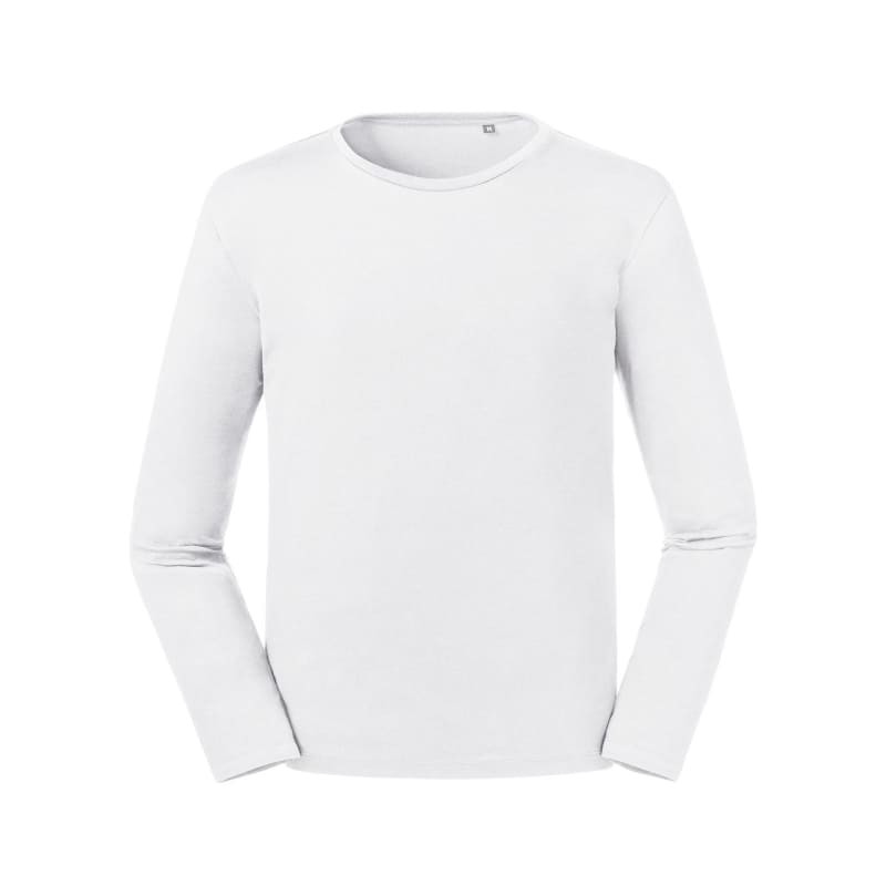 T-shirt Da Lavoro Pure Organica a Manica Lunga Russell - JE100M
