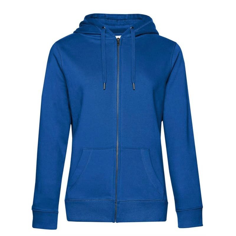 Felpa Da Lavoro Queen con Cappuccio e Zip Intera da Donna B&C Collection - BCWW03Q