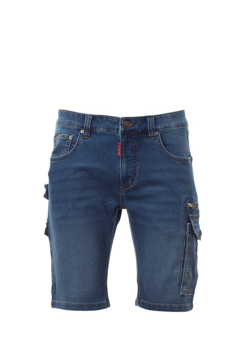 Bermuda in jeans da lavoro Multitasche West Short Payper AY 7599