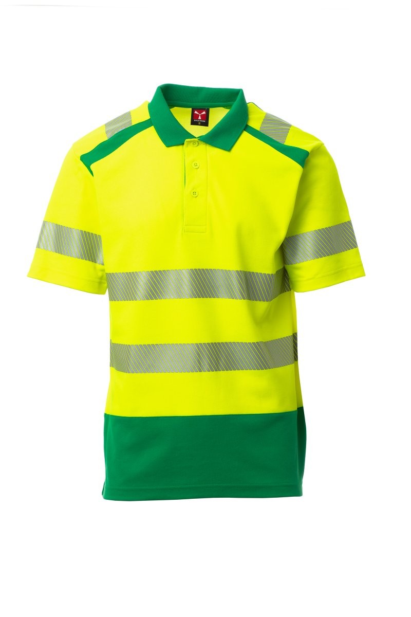 Polo bicolore da lavoro Alta Visibilit� Payper Road AY 7604