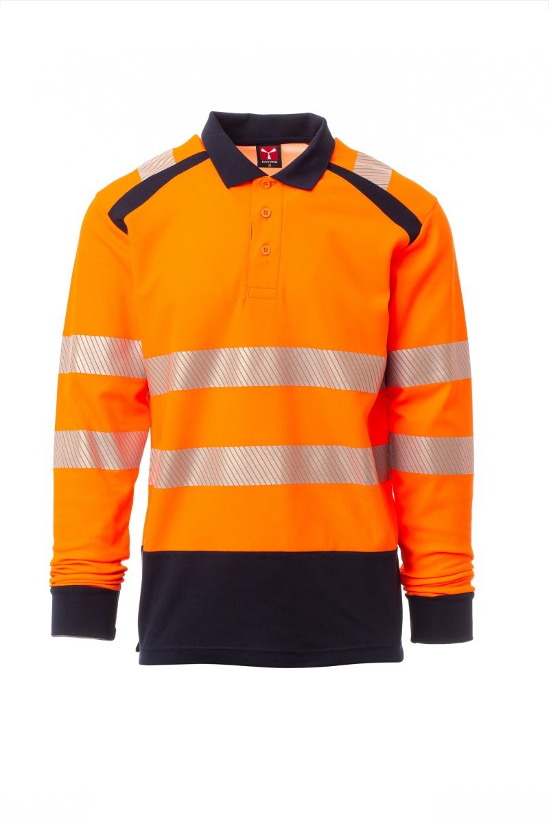 Polo bicolore da lavoro Alta Visibilit� Payper Road Winter AY 7605