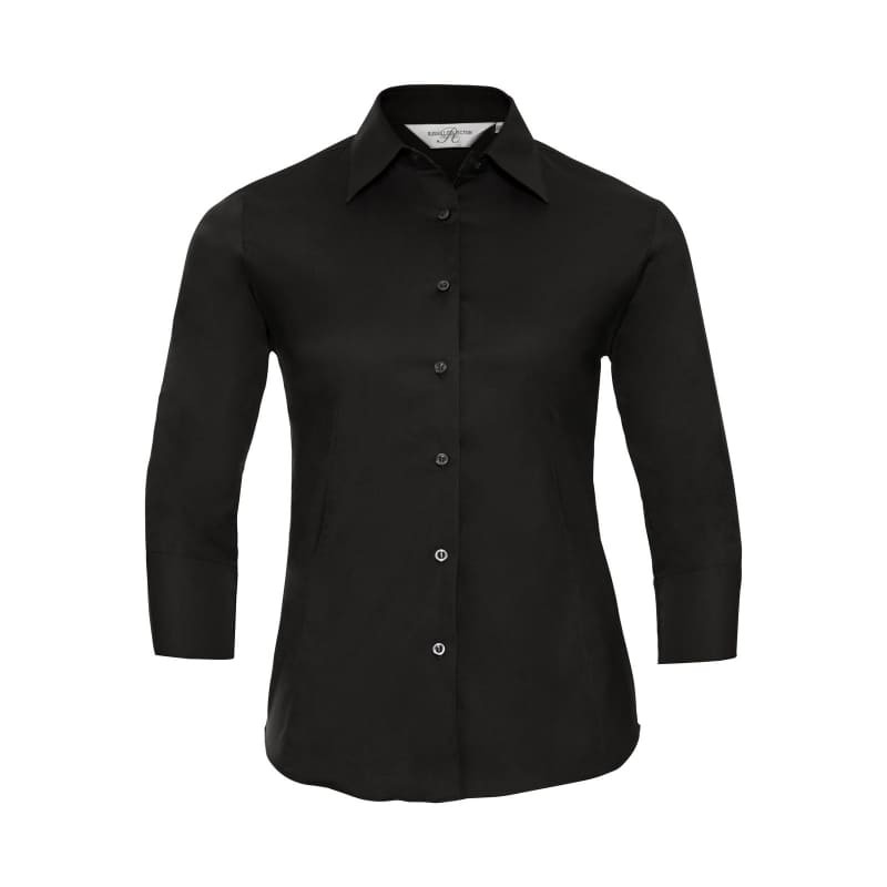 Camicia Da Lavoro con Maniche 3/4 Easy Care da Donna Russell - JE946F