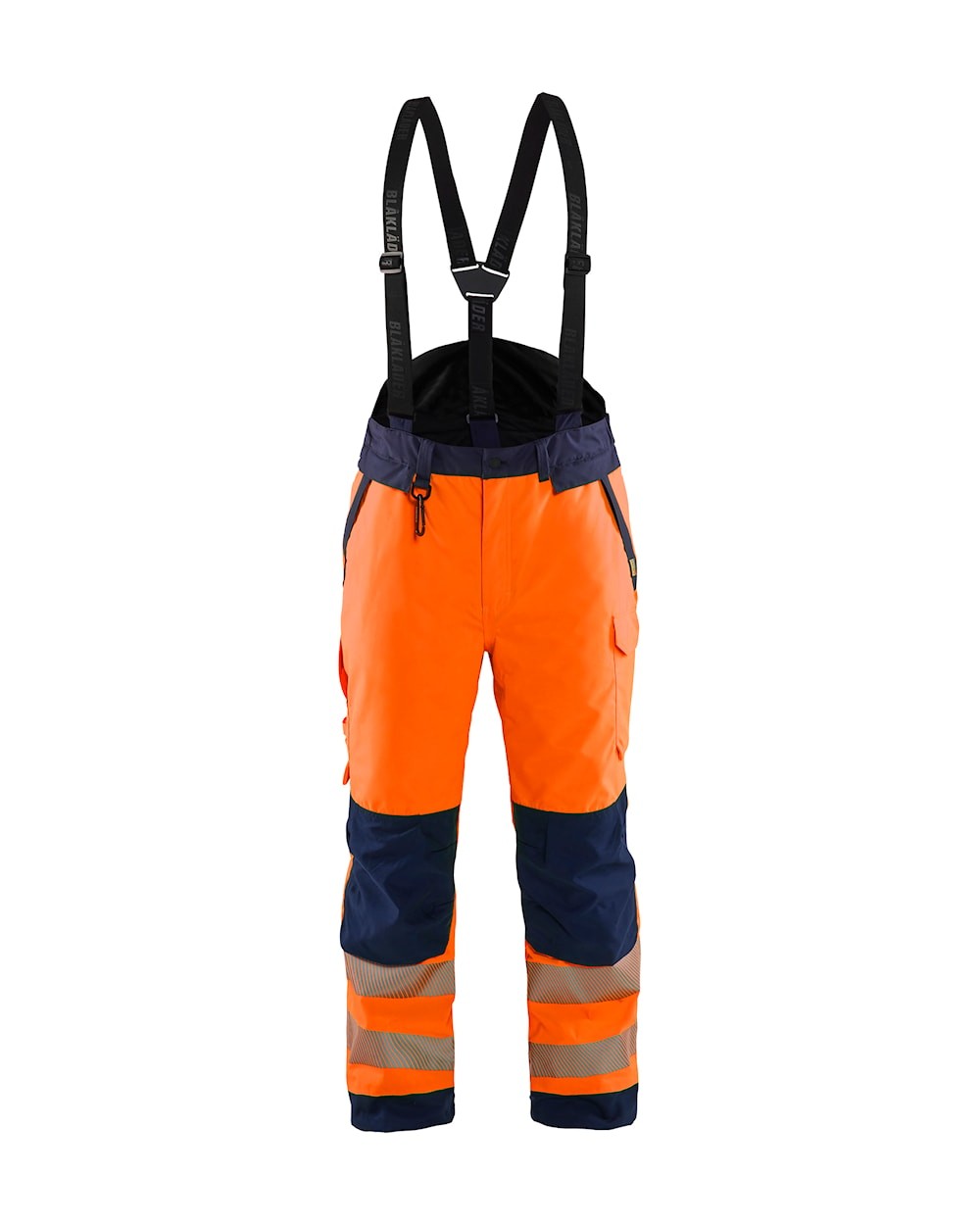 Salopette Pantaloni da lavoro alta visibilit� multitasche blaklader high vis impermeabili invernali 187519773389M