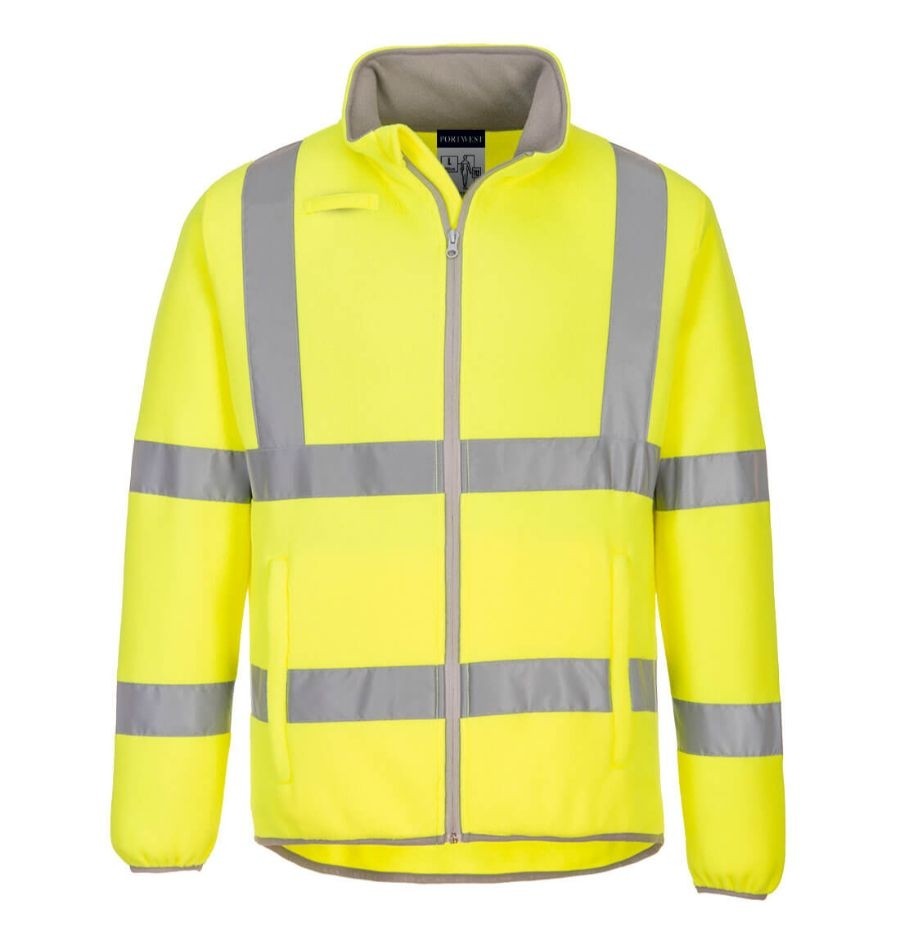 Felpa da Lavoro Eco in Pile ad Alta Visibilit� Portwest EC70