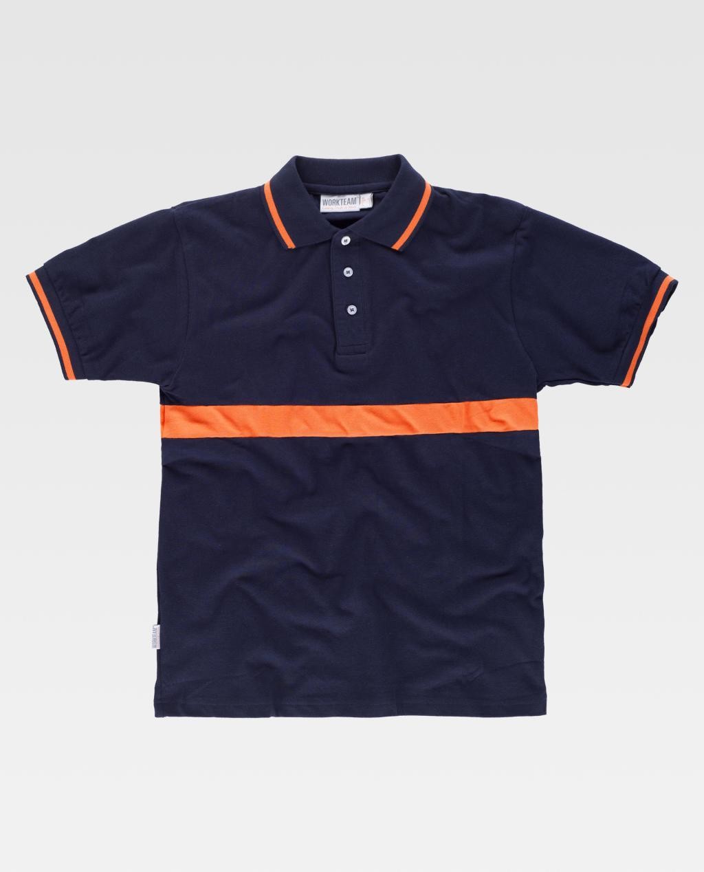 Polo da Lavoro Combinata Manica Corta C3850 - Workteam