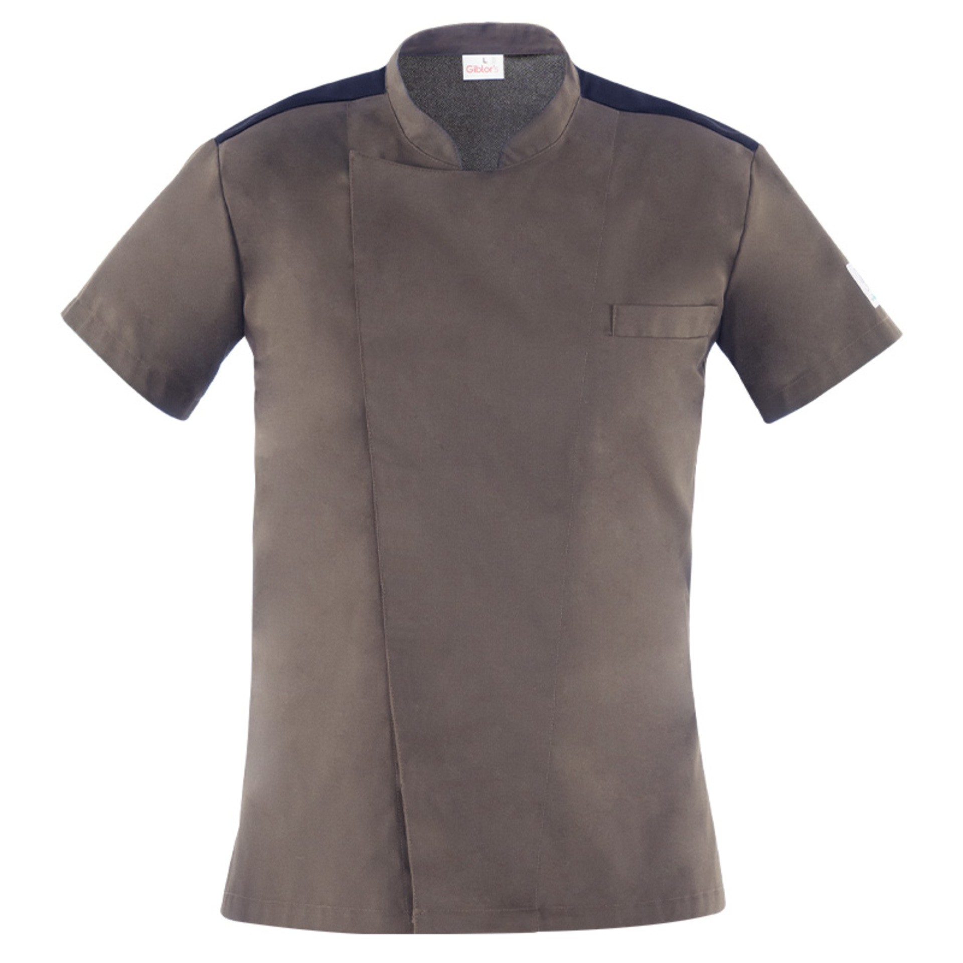 Giacca coreana manica corta da Lavoro Cuoco Giblor's Thiago 22P08G640