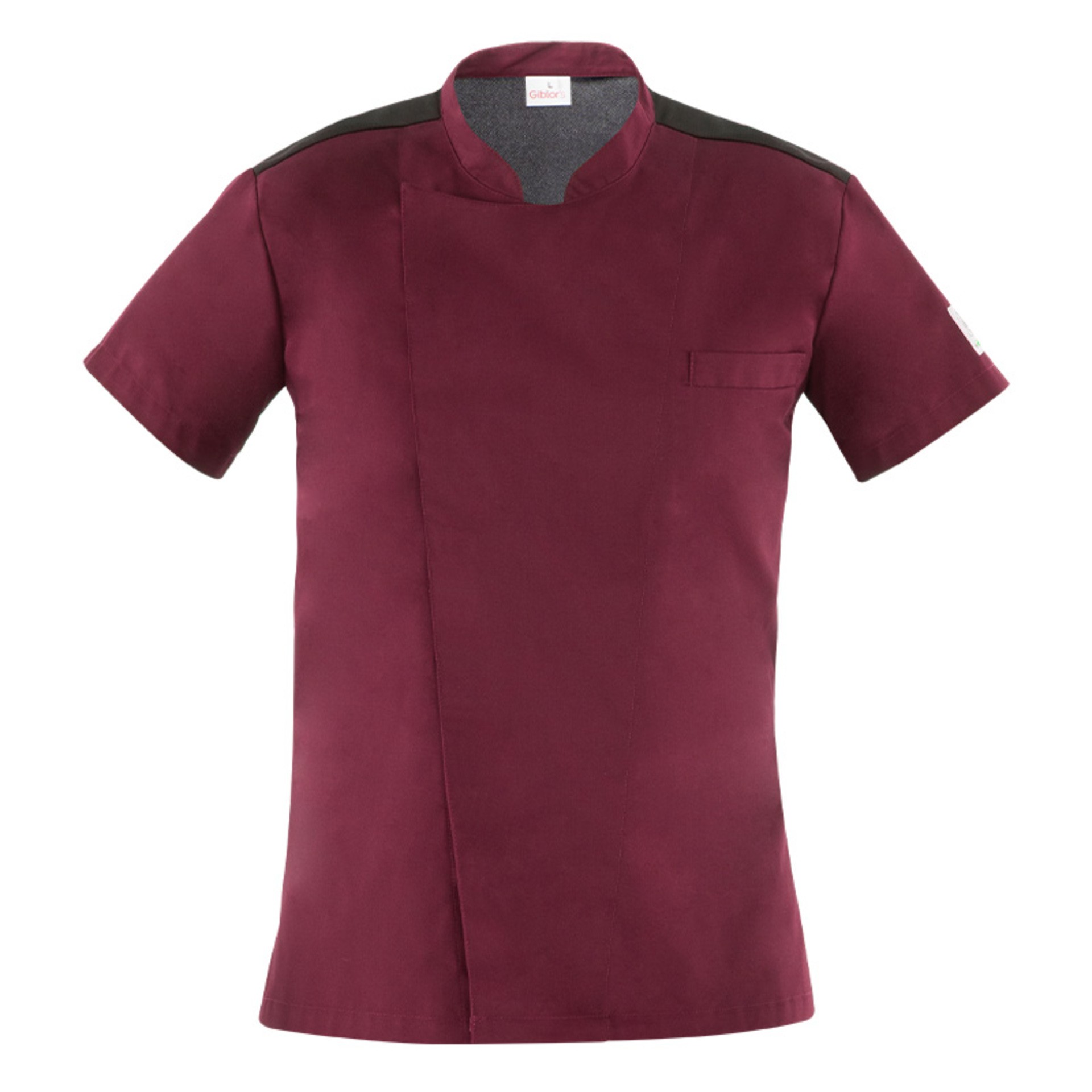 Giacca coreana manica corta da Lavoro Cuoco Giblor's Thiago 22P08G640