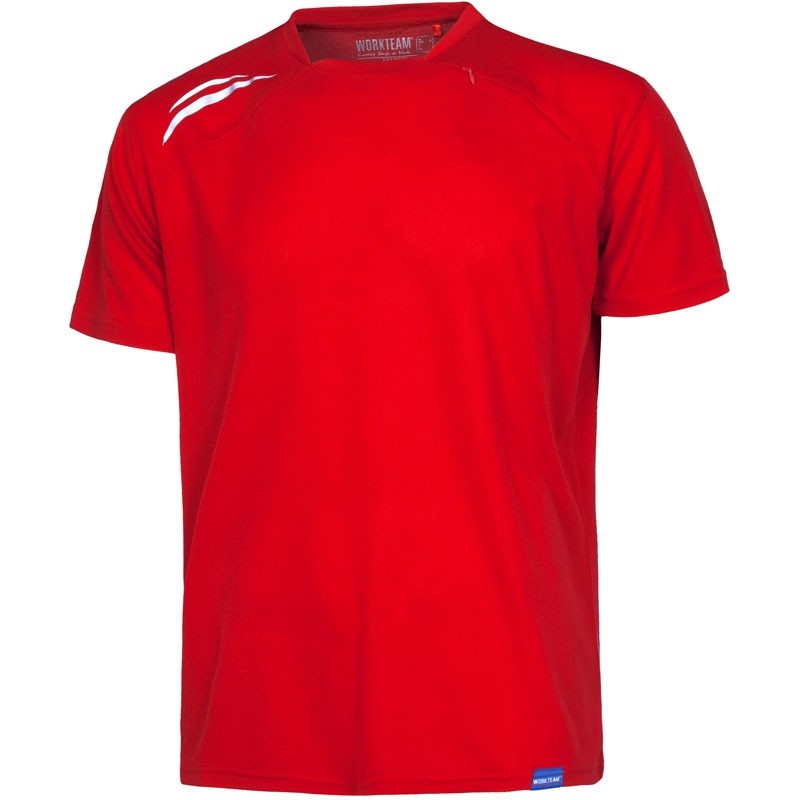 T-shirt girocollo manica corta - Workteam