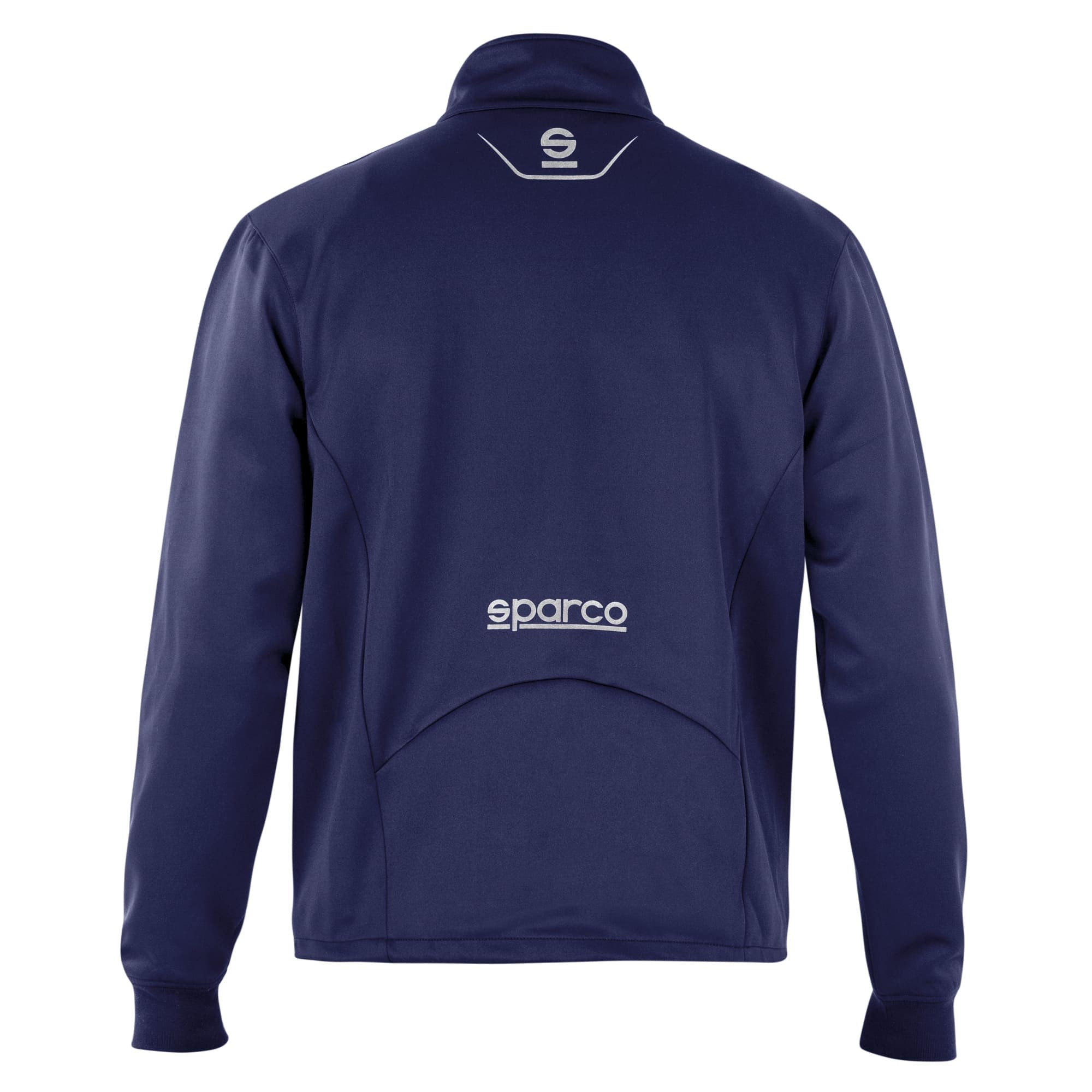 Felpa full Zip Sparco PHOENIX in tessuto Tecnico - Blu