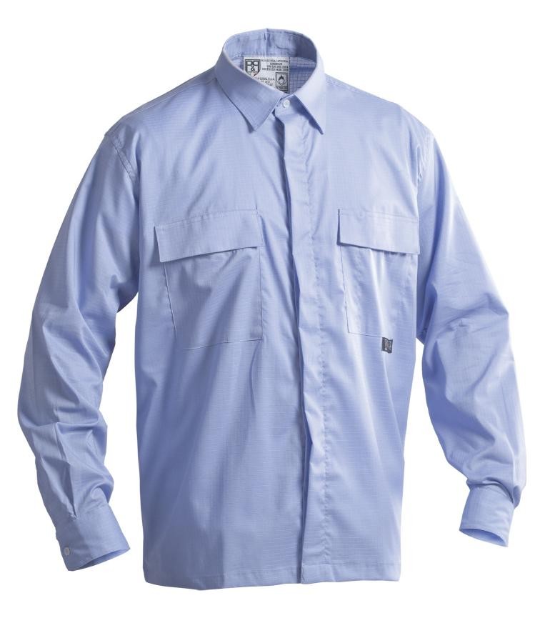 Camicia da Lavoro Ignifugo Antistatico Antiacido Trivalente P&P Loyal IGN08 528