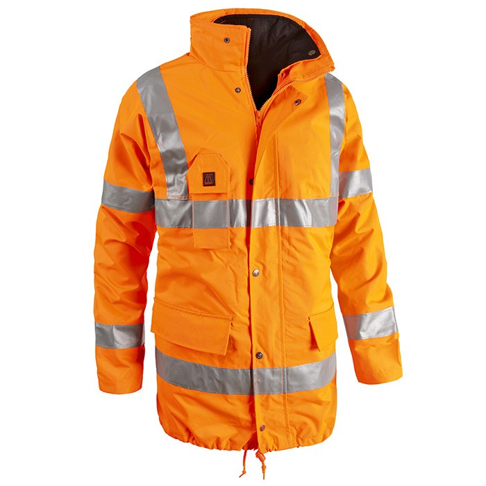 Parka da Lavoro Alta Visibilit� Multitasche Impermeabile Sottozero Parka 2300