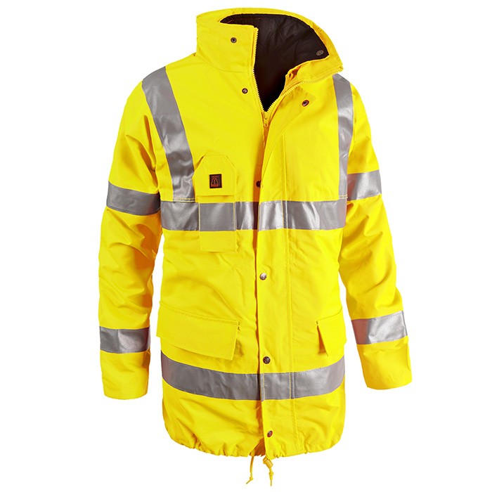 Parka da Lavoro Alta Visibilit� Multitasche Impermeabile Sottozero Parka 2300