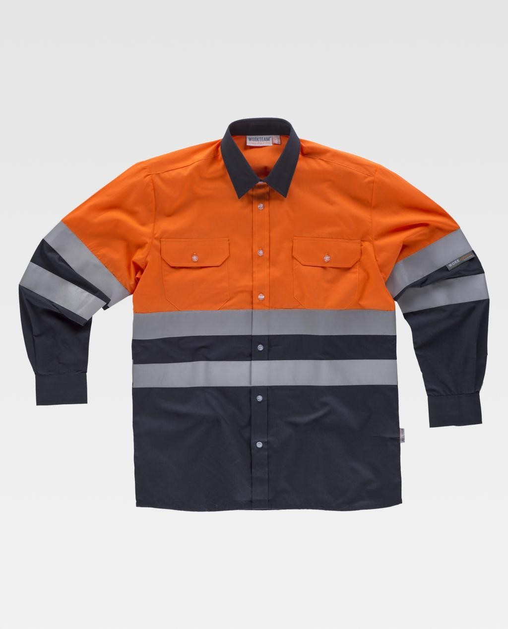 Camicia da Lavoro Manica Lunga Alta Visibilit� C3813 - Workteam