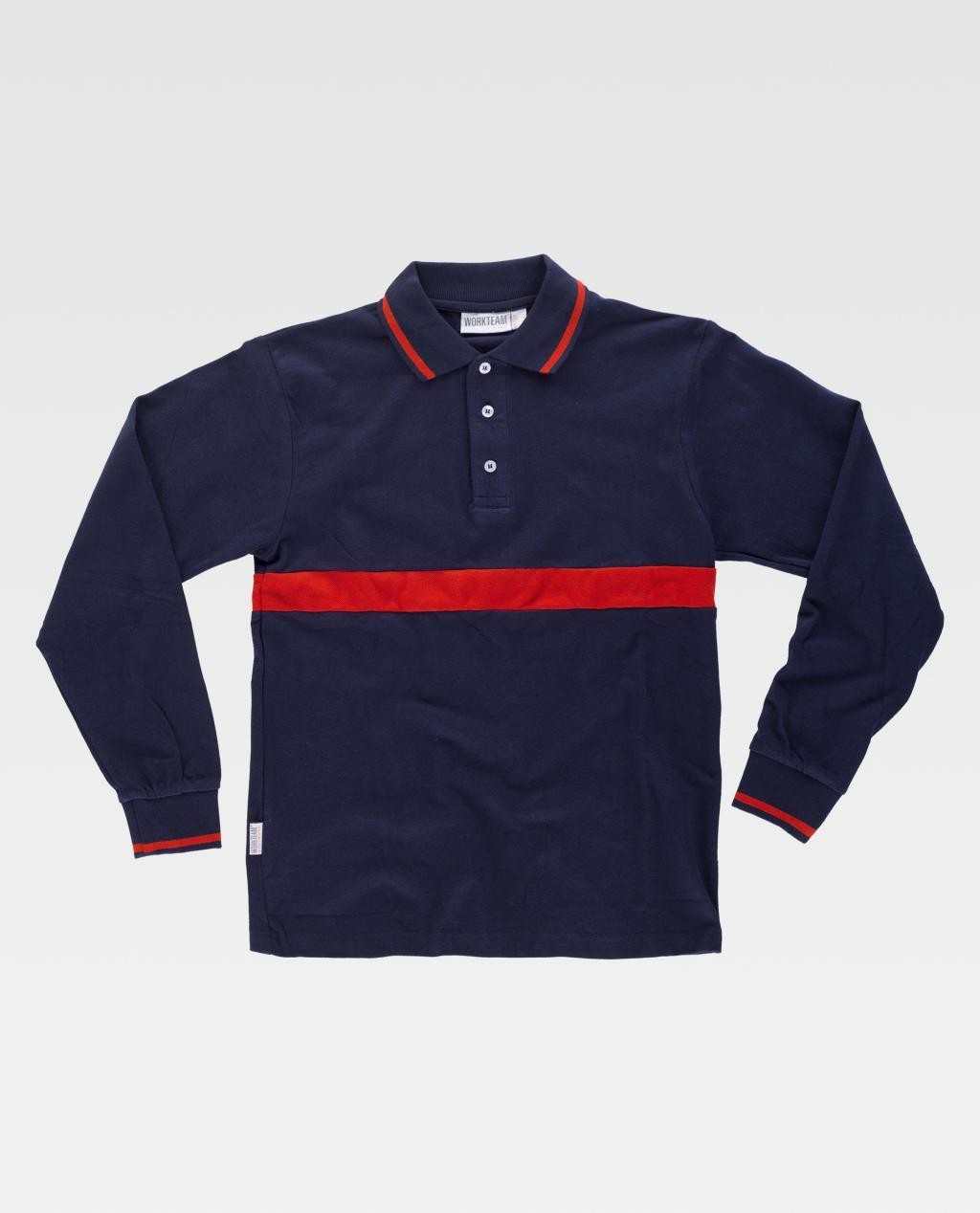 Polo da Lavoro Combinata Manica Lunga C3852 - Workteam