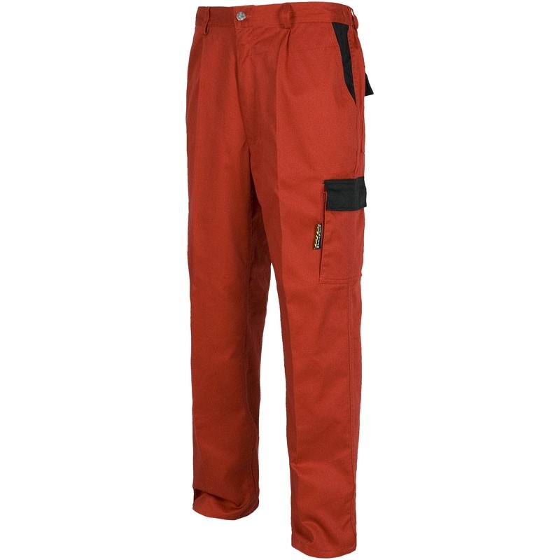 Pantaloni da lavoro Multitasche combinati ad alta resistenza con elastico in vita - Workteam