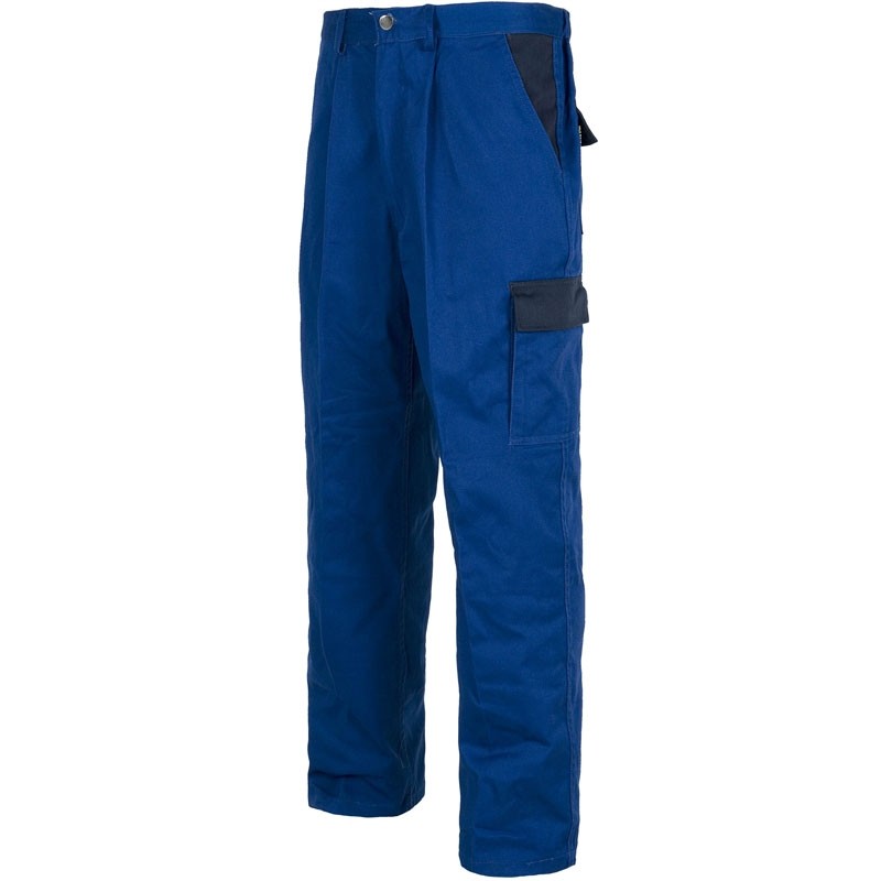 Pantaloni da lavoro Multitasche combinati ad alta resistenza con elastico in vita - Workteam