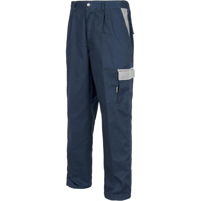 Pantaloni da lavoro Multitasche combinati ad alta resistenza con elastico in vita - Workteam