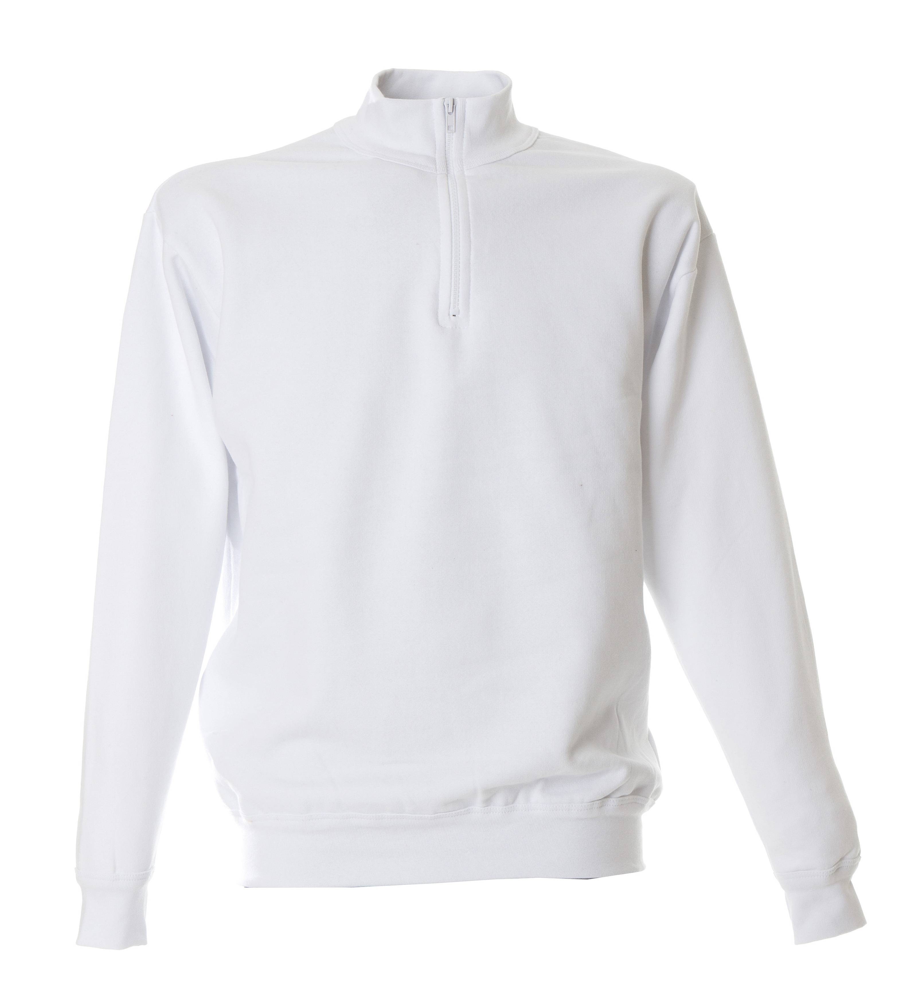 Felpa zip corta da Lavoro 100% Cotone Made in Italy JRC Piacenza 988553