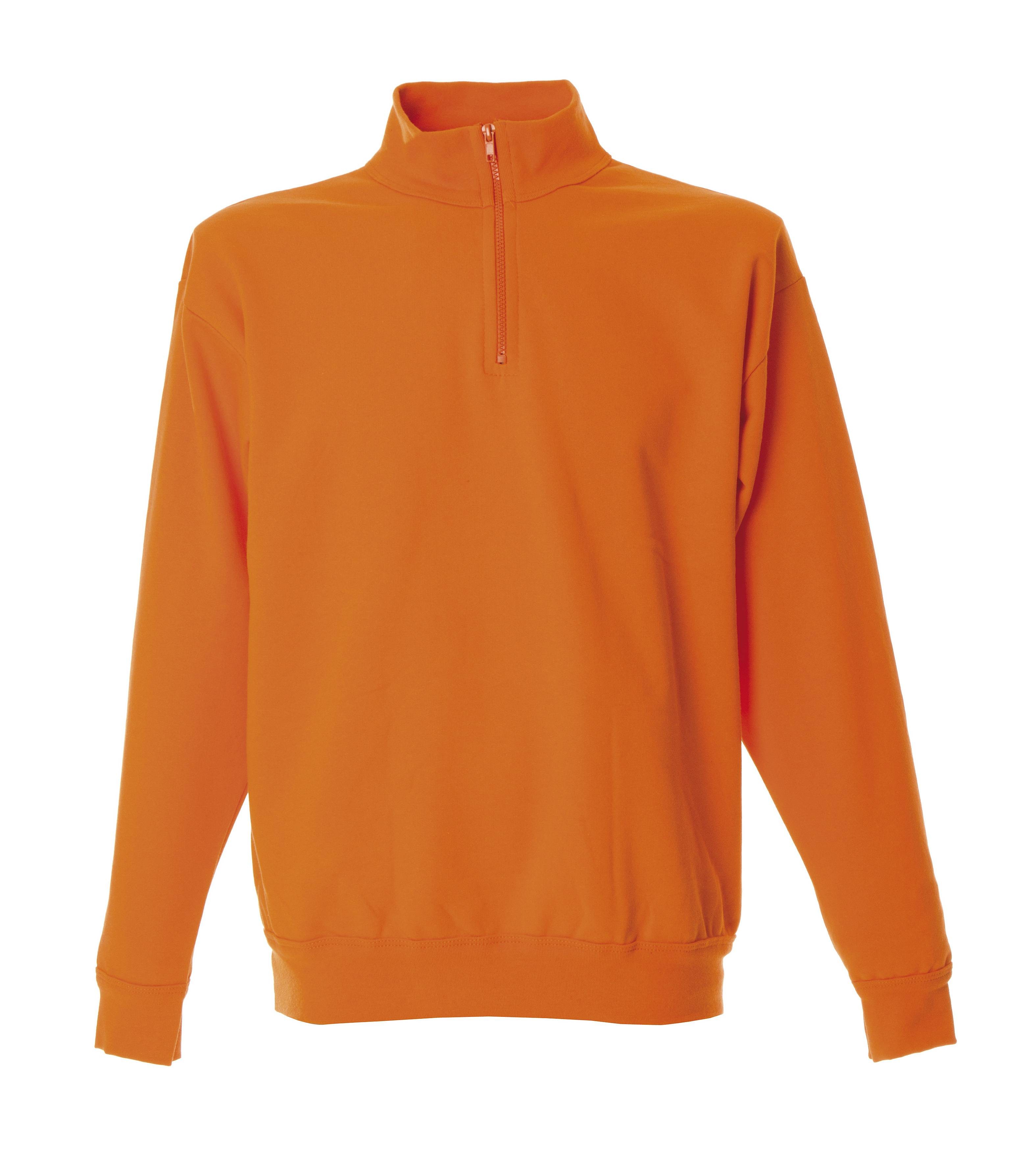 Felpa zip corta da Lavoro 100% Cotone Made in Italy JRC Piacenza 988553