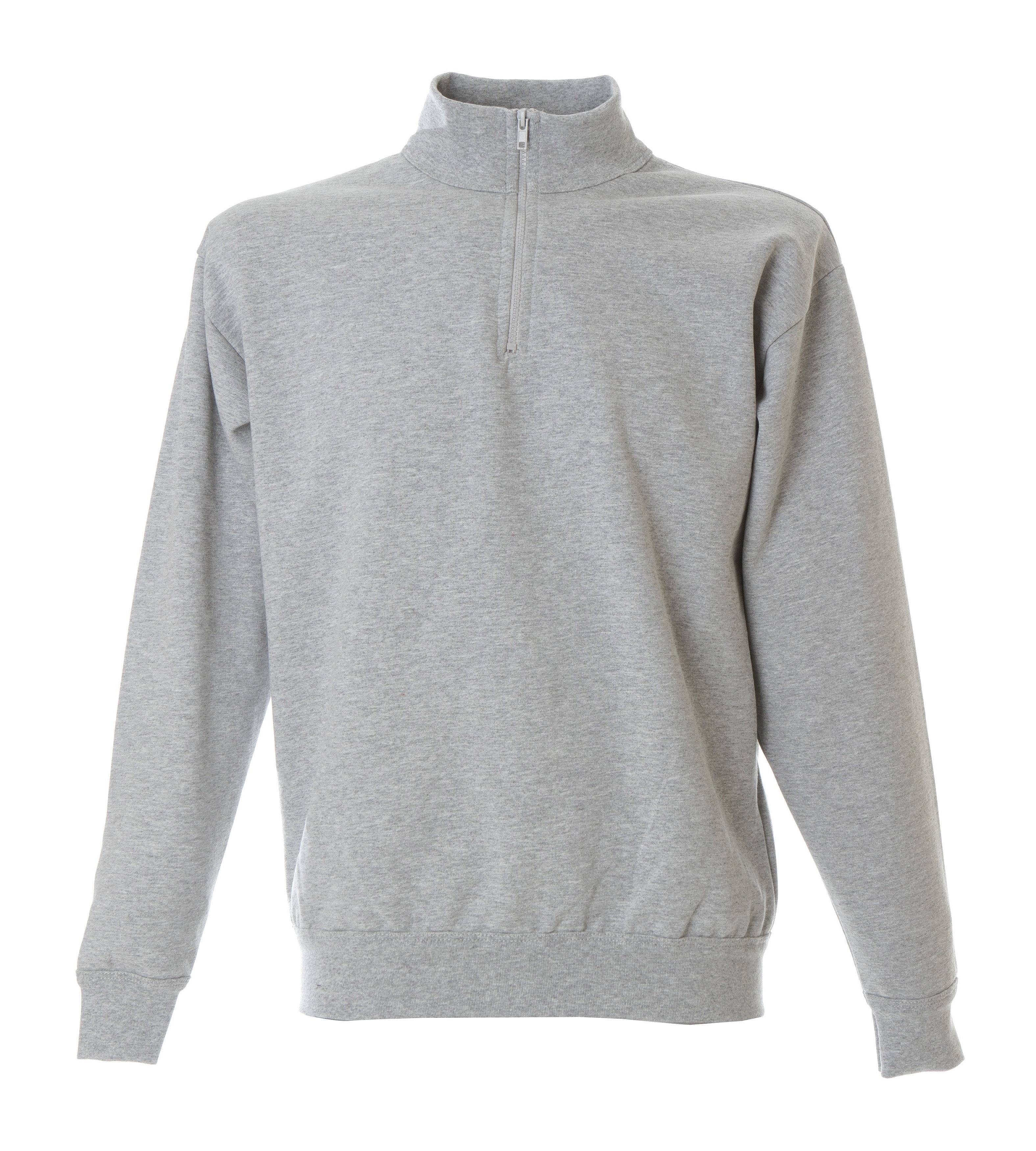 Felpa zip corta da Lavoro 100% Cotone Made in Italy JRC Piacenza 988553