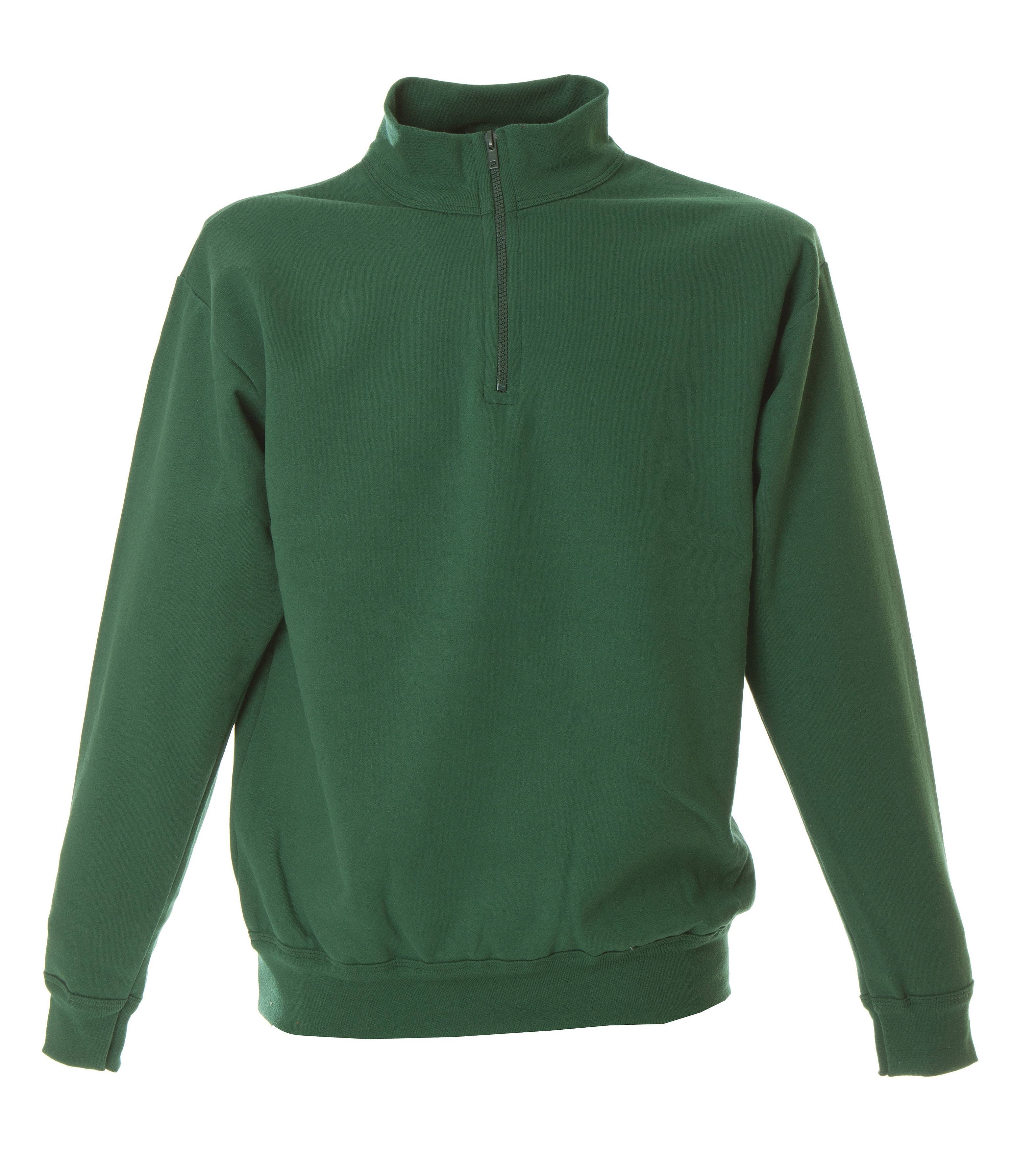 Felpa zip corta da Lavoro 100% Cotone Made in Italy JRC Piacenza 988553