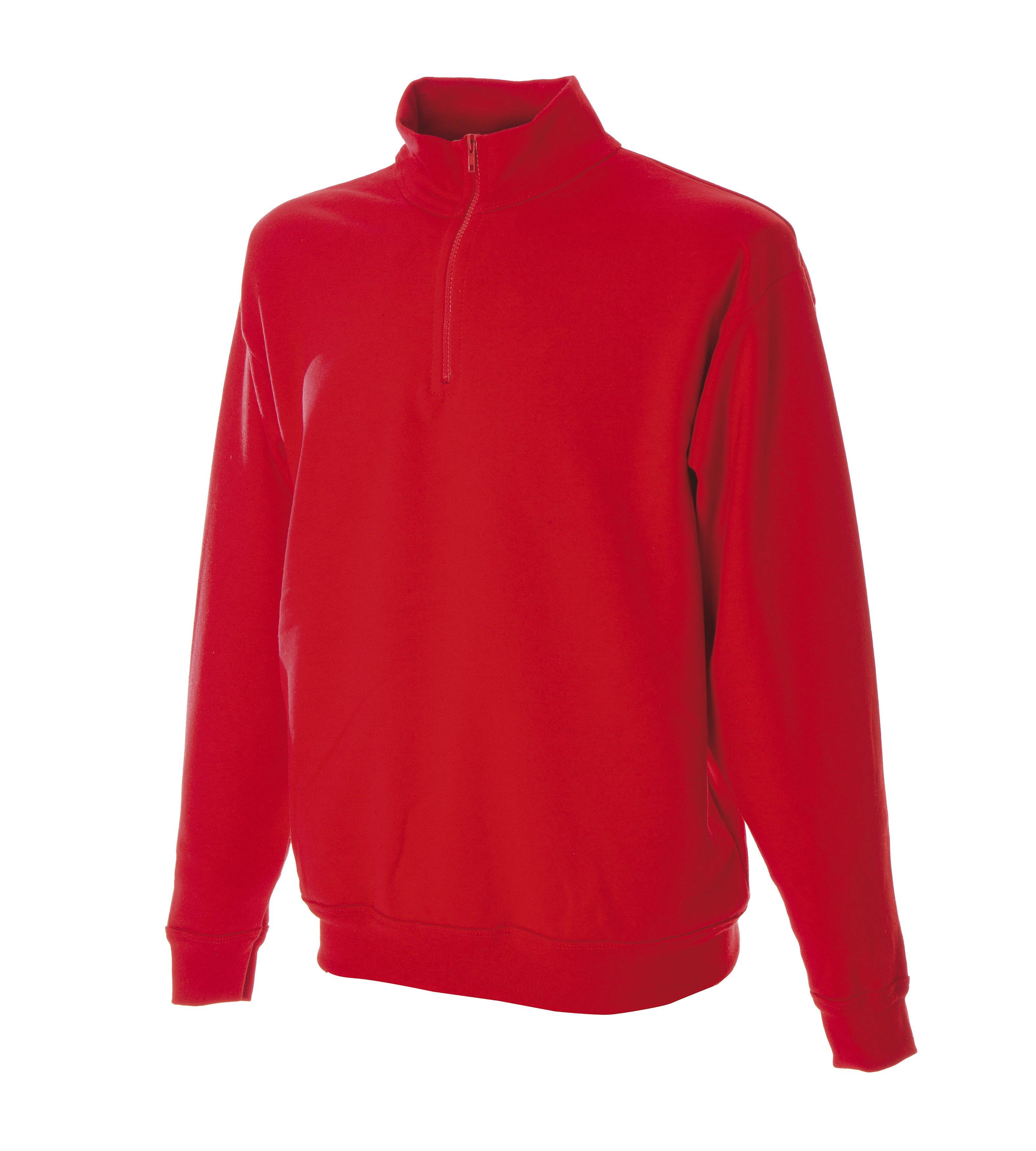 Felpa zip corta da Lavoro 100% Cotone Made in Italy JRC Piacenza 988553